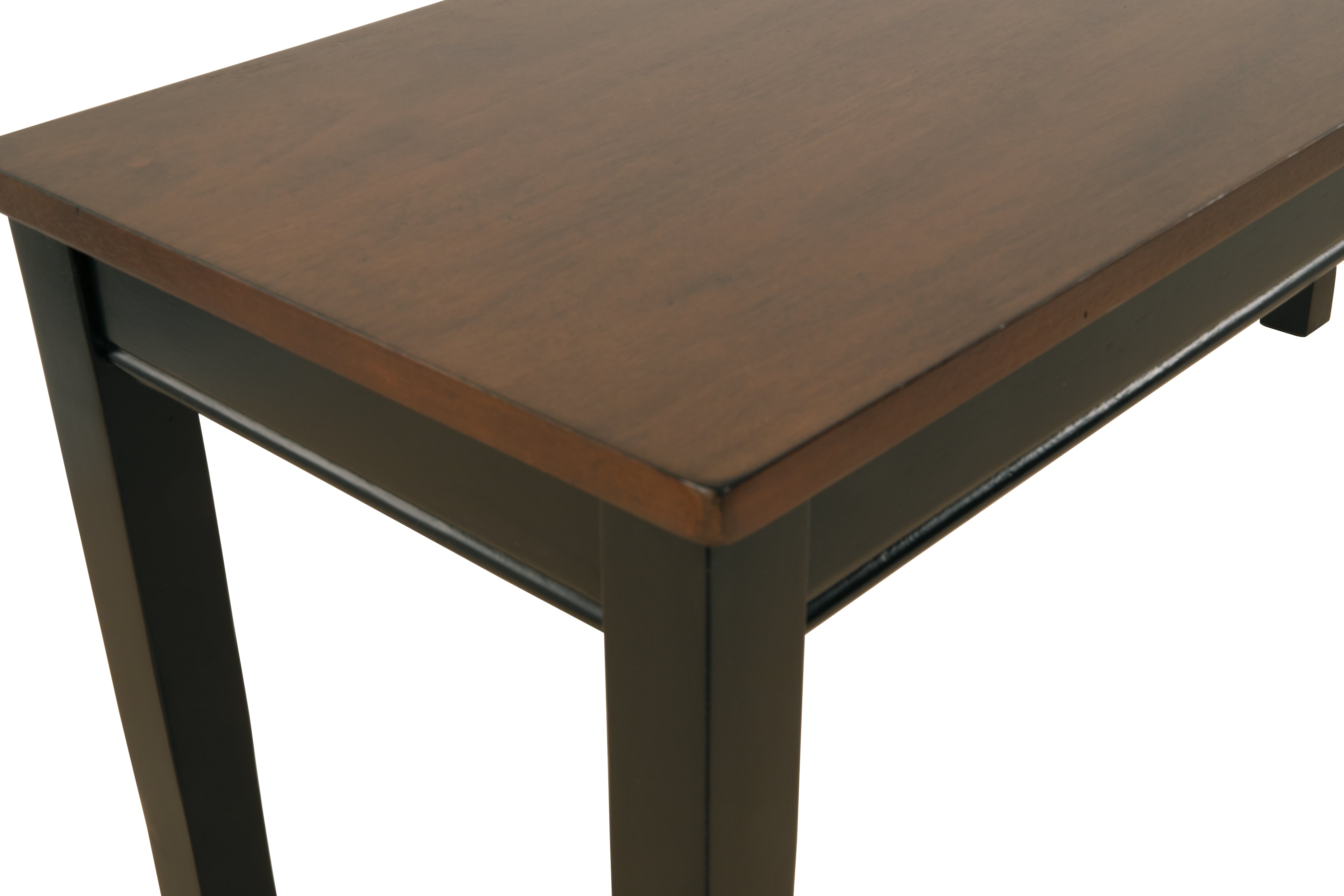Furniture City Laplace - Ashley Furniture - Owingsville Dining Room - Large Dining Room Bench / Black/Brown - D580-00
