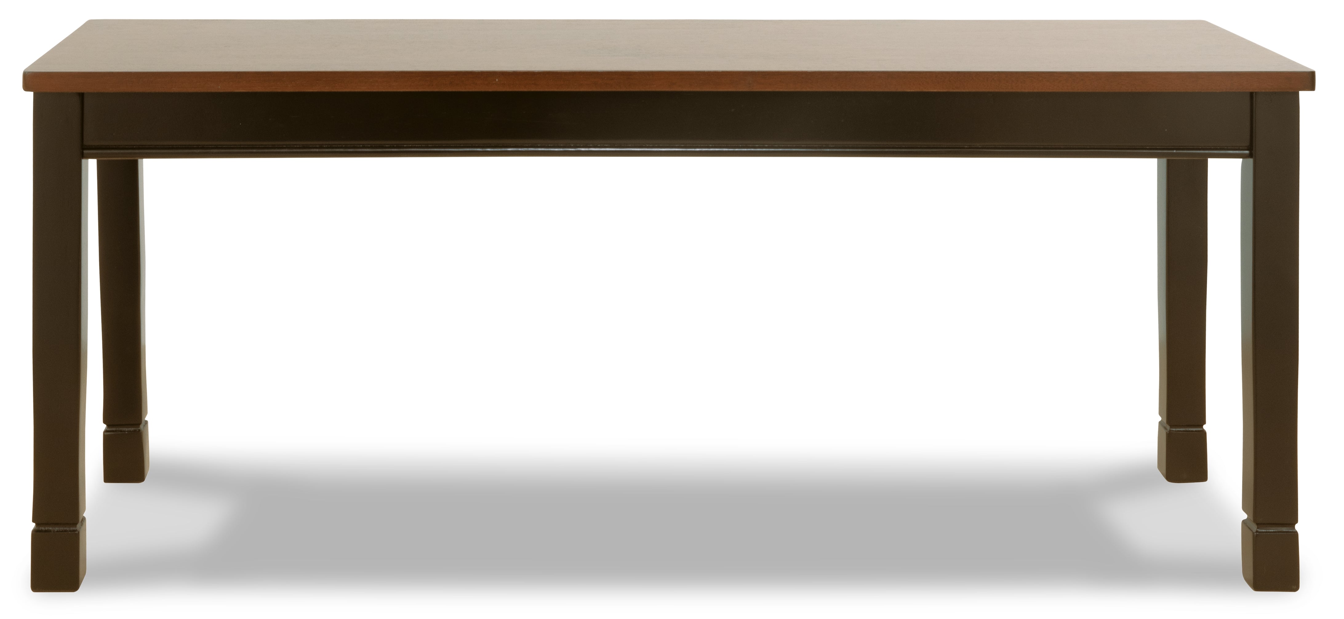 Furniture City Laplace - Ashley Furniture - Owingsville Dining Room - Large Dining Room Bench / Black/Brown - D580-00