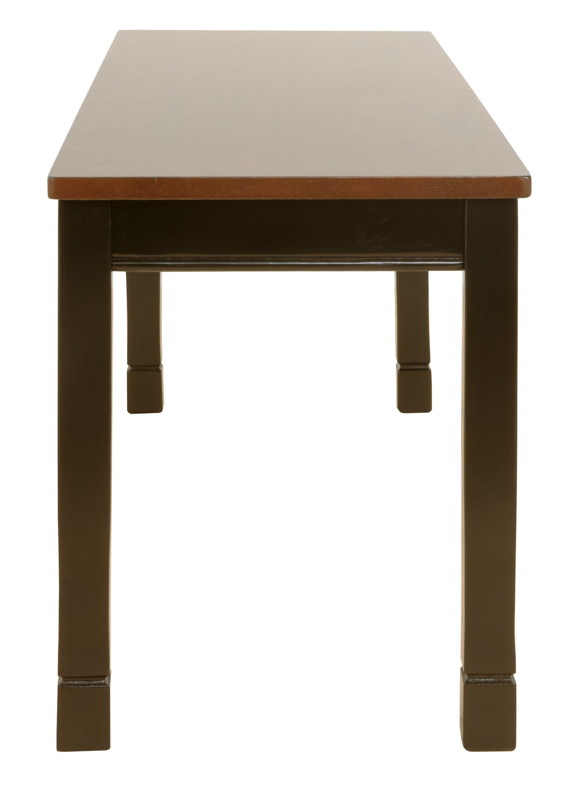 Furniture City Laplace - Ashley Furniture - Owingsville Dining Room - Large Dining Room Bench / Black/Brown - D580-00