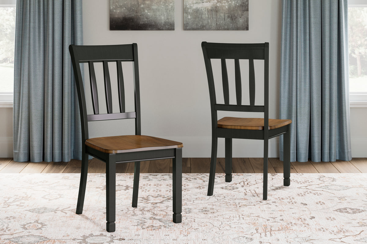Furniture City Laplace - Ashley Furniture - Owingsville Dining Chair (Set of 2) - Dining Chair (Set of 2) - D580-02X2