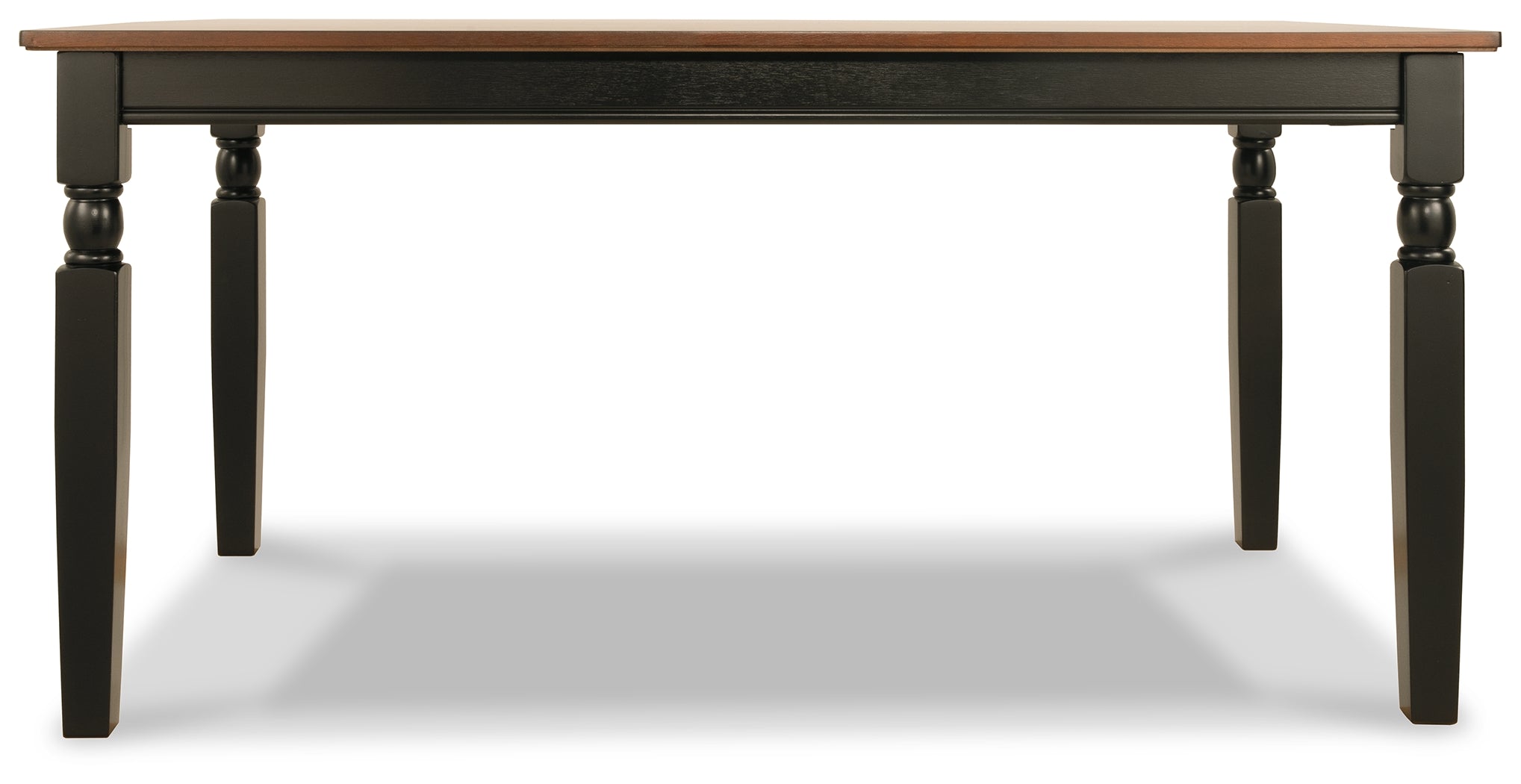 Furniture City Laplace - Ashley Furniture - Owingsville Dining Room - Large Dining Room Bench / Black/Brown - D580-00