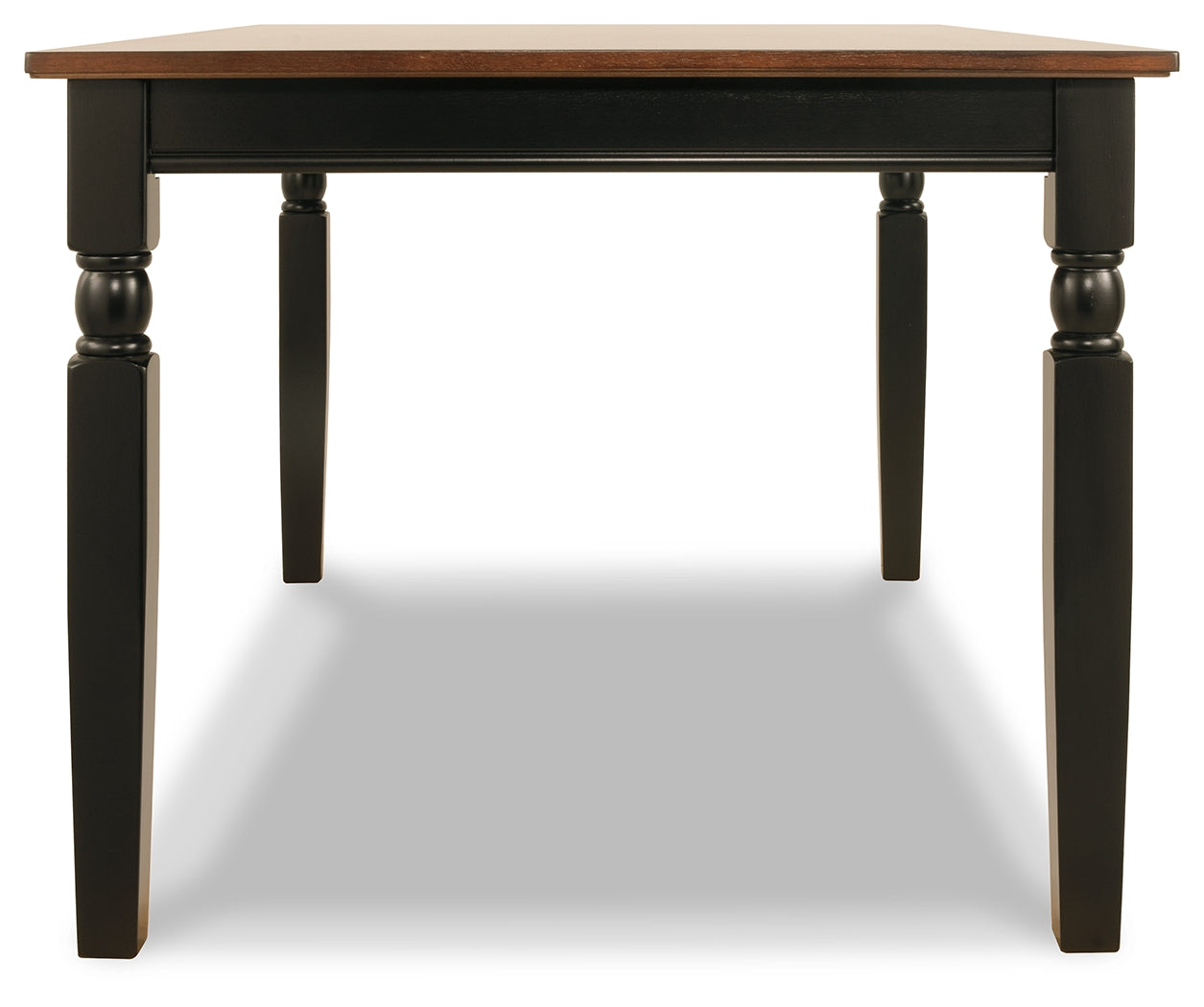 Furniture City Laplace - Ashley Furniture - Owingsville Dining Room - Large Dining Room Bench / Black/Brown - D580-00