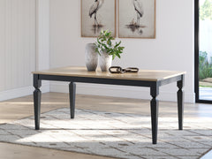 Furniture City Laplace - Ashley Furniture - Brenkerton Dining Table - Rectangular Dining Room Table - PCD591-25