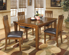 Furniture City Laplace - Ashley Furniture - Ralene Dining Table with 4 Chairs - Dining Table with 4 Chairs - D594D6
