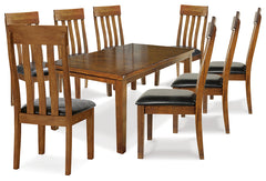 Furniture City Laplace - Ashley Furniture - Ralene Dining Table and 8 Chairs - Dining Table and 8 Chairs - D594D4