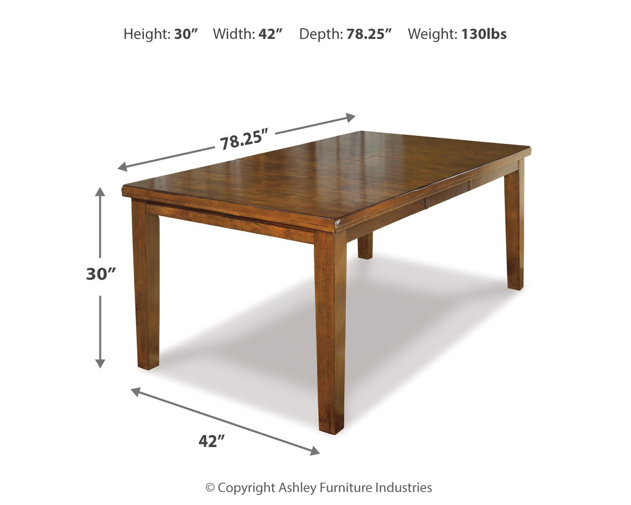 Furniture City Laplace - Ashley Furniture - Ralene Dining Room - Dining Room Server / Medium Brown - D594-60