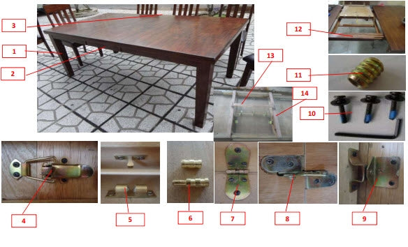 Furniture City Laplace - Ashley Furniture - Ralene Dining Room - RECT DRM Counter EXT Table / Medium Brown - D594-42