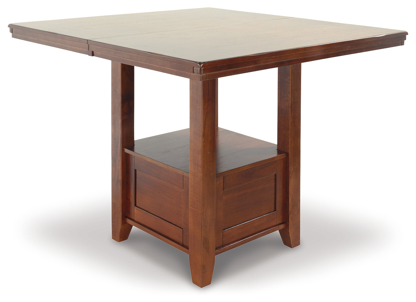 Furniture City Laplace - Ashley Furniture - Ralene Dining Room - RECT DRM Counter EXT Table / Medium Brown - D594-42