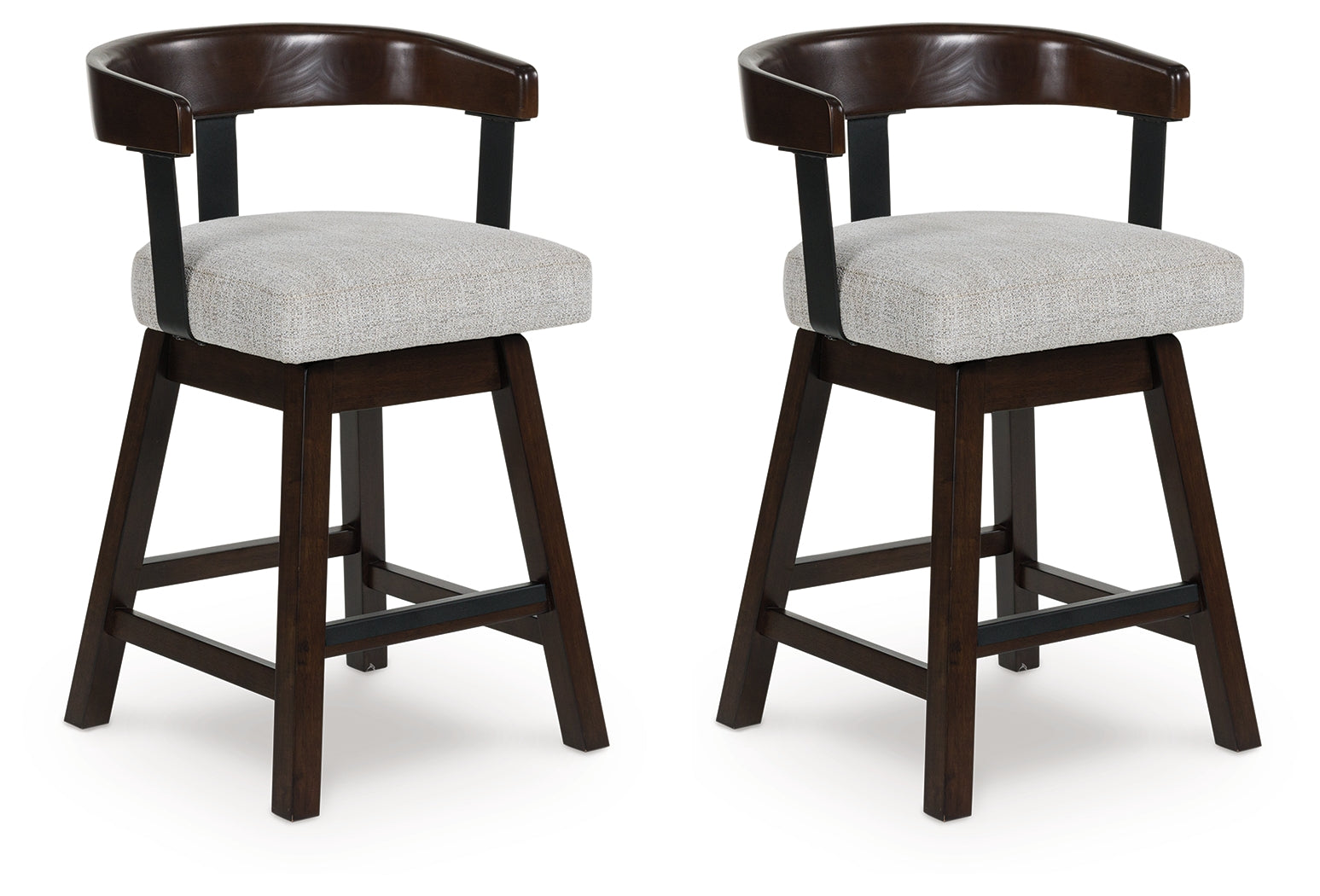 Furniture City Laplace - Ashley Furniture - Haddigan Counter Height Barstool (Set of 2) - Counter Height Barstool (Set of 2) - D596-224X2