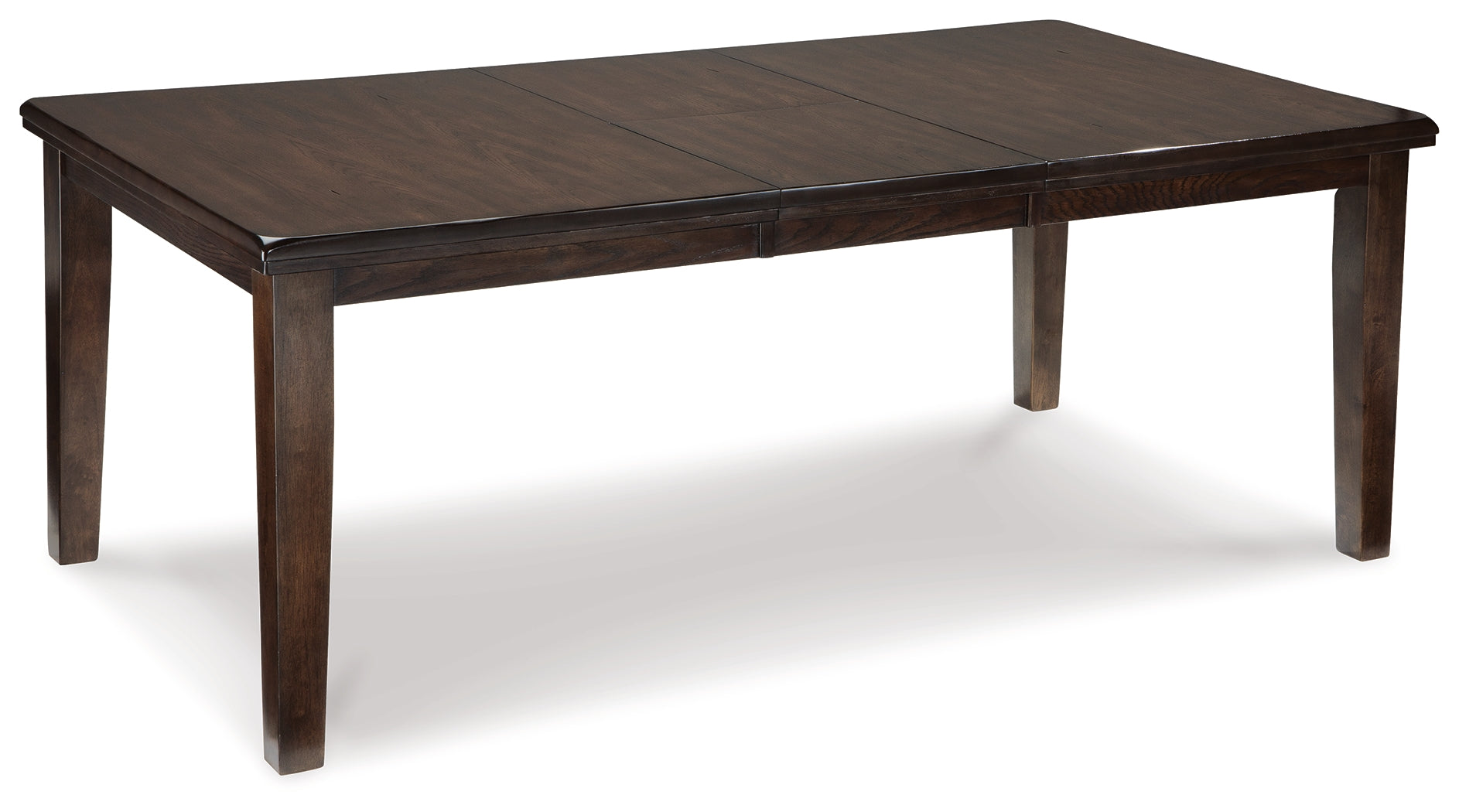 Furniture City Laplace - Ashley Furniture - Haddigan Dining Room - RECT Dining Room EXT Table / Dark Brown - D596-35