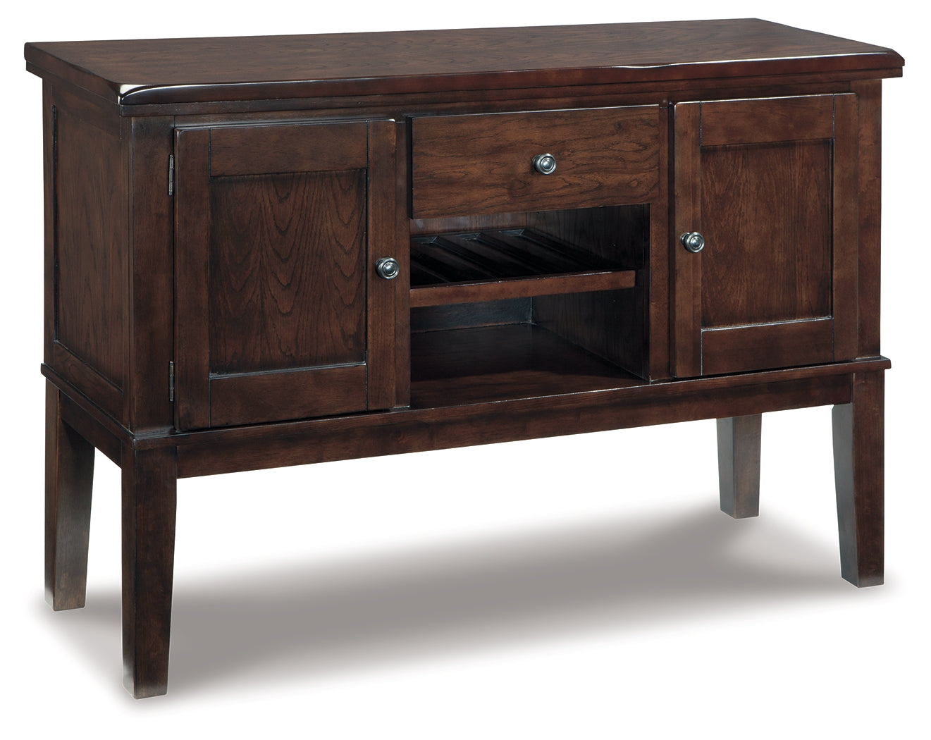 Furniture City Laplace - Ashley Furniture - Haddigan Dining Room - RECT Dining Room EXT Table / Dark Brown - D596-35