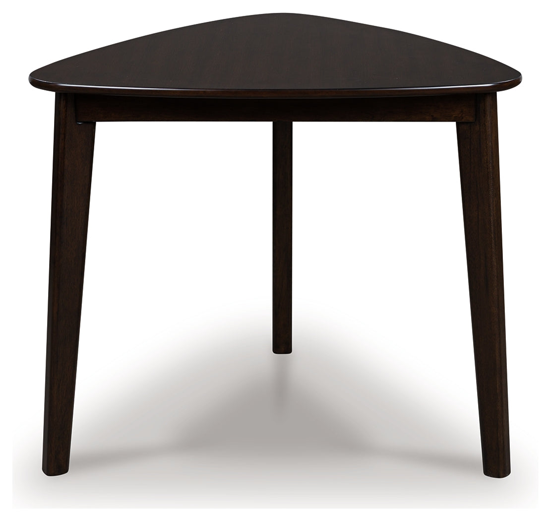 Furniture City Laplace - Ashley Furniture - Mallenette Dining Table - Triangle Dining Room Table - PCD607-16