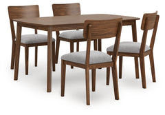 Furniture City Laplace - Ashley Furniture - Tameride Dining Table and 4 Chairs (Set of 5) - Dining Room Table Set (5/CN) - PCD609-225