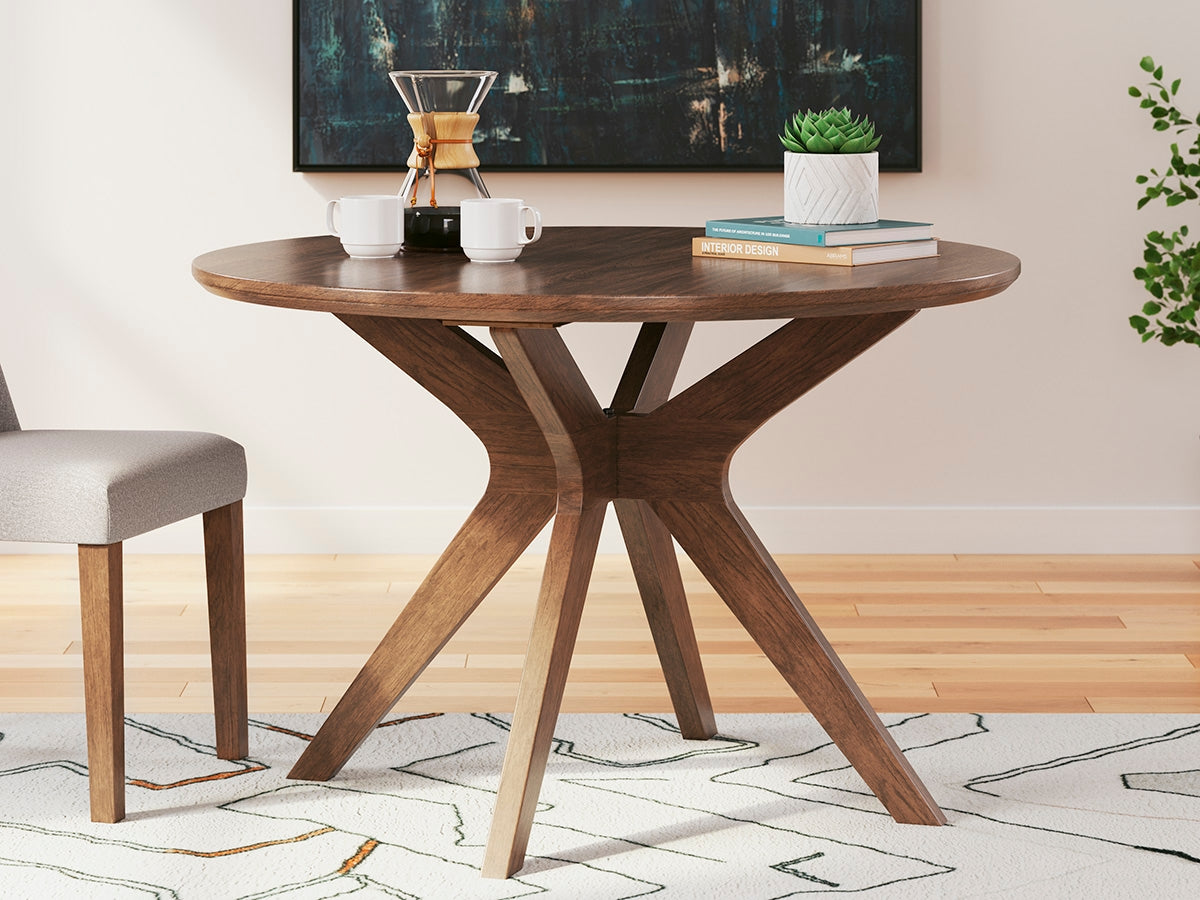 Furniture City Laplace - Ashley Furniture - Lyncott Dining Room - Round Dining Room Table - D615-15