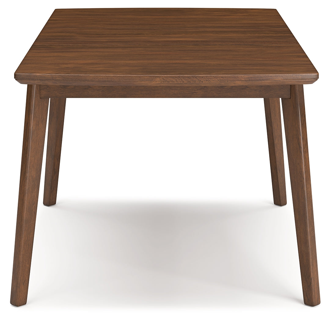 Furniture City Laplace - Ashley Furniture - Lyncott Dining Room - RECT DRM Butterfly EXT Table / Brown - D615-35