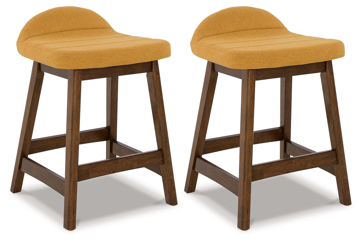Furniture City Laplace - Ashley Furniture - Lyncott Counter Height Bar Stool (Set of 2) - Counter Height Bar Stool (Set of 2) - D615-424X2