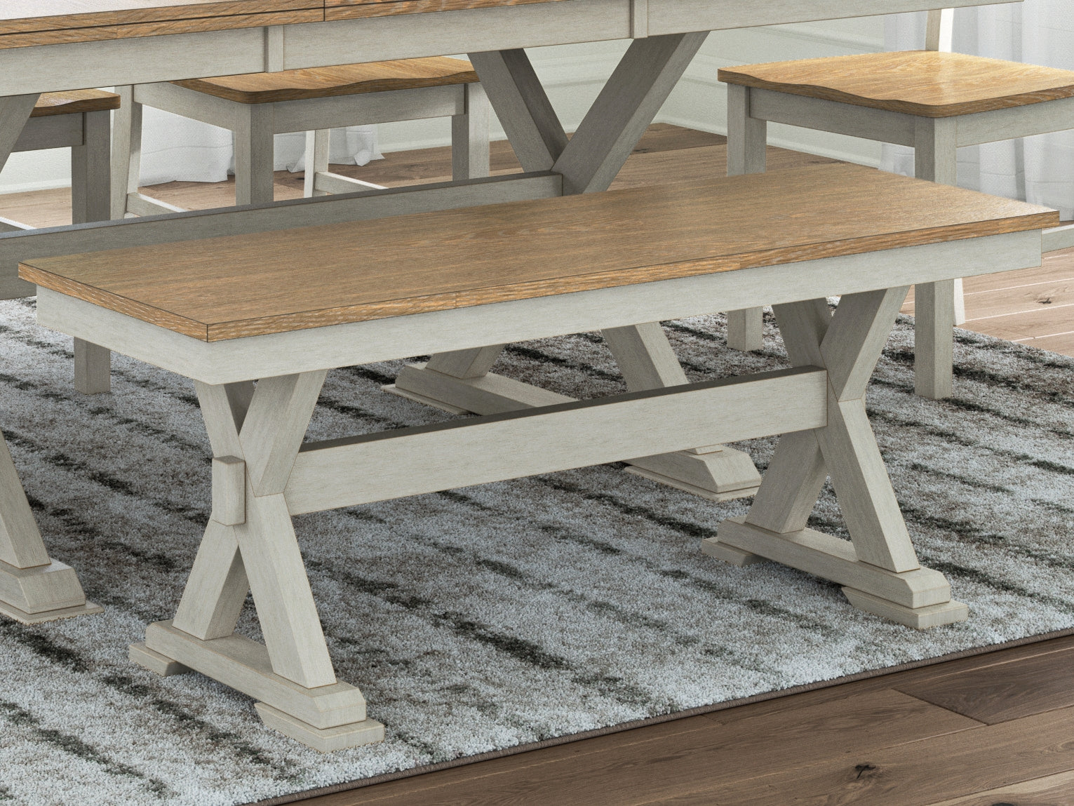 Purlaney Dining Butterfly Extension Table