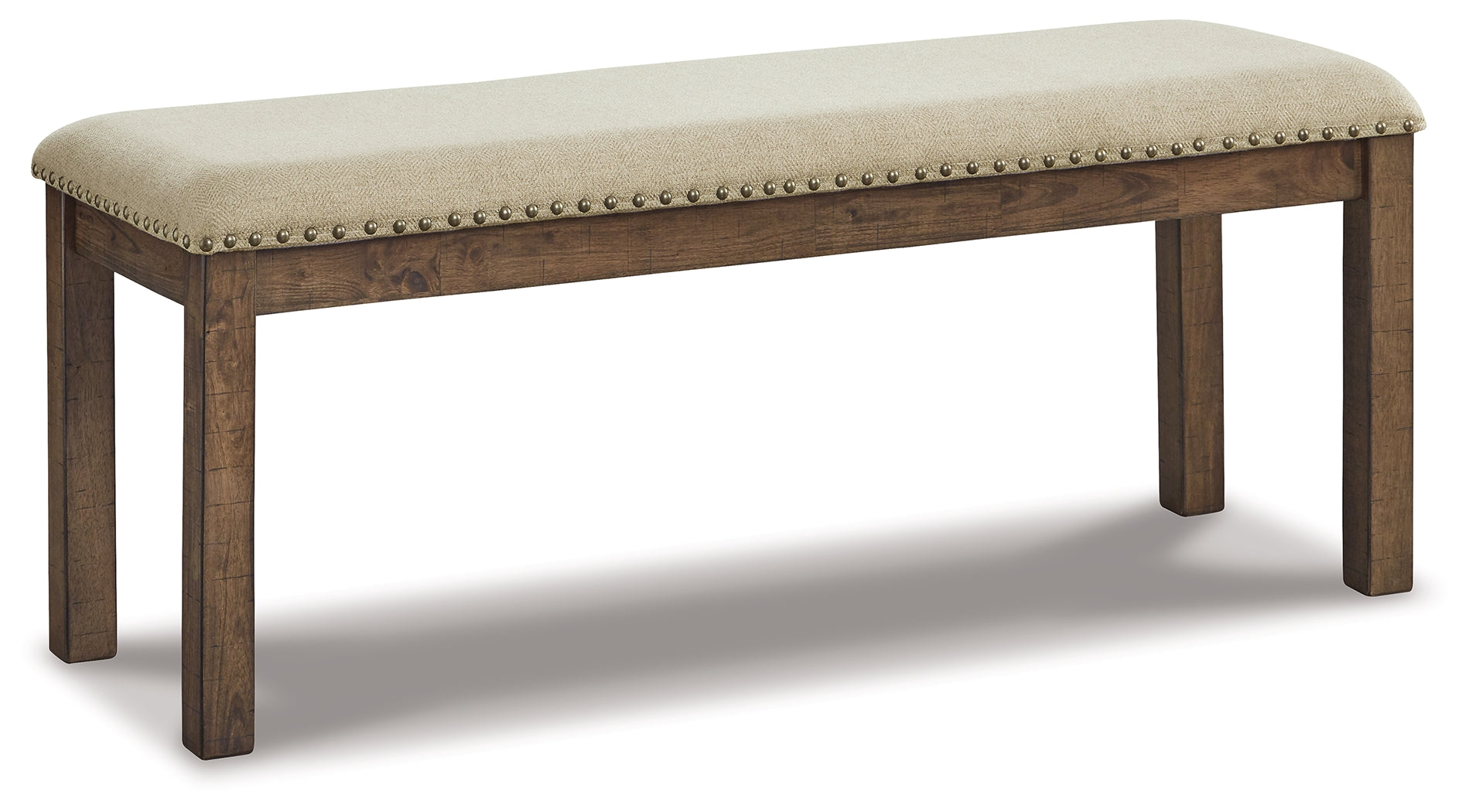 Furniture City Laplace - Ashley Furniture - Moriville Dining Room - Upholstered Bench / Beige - D631-00