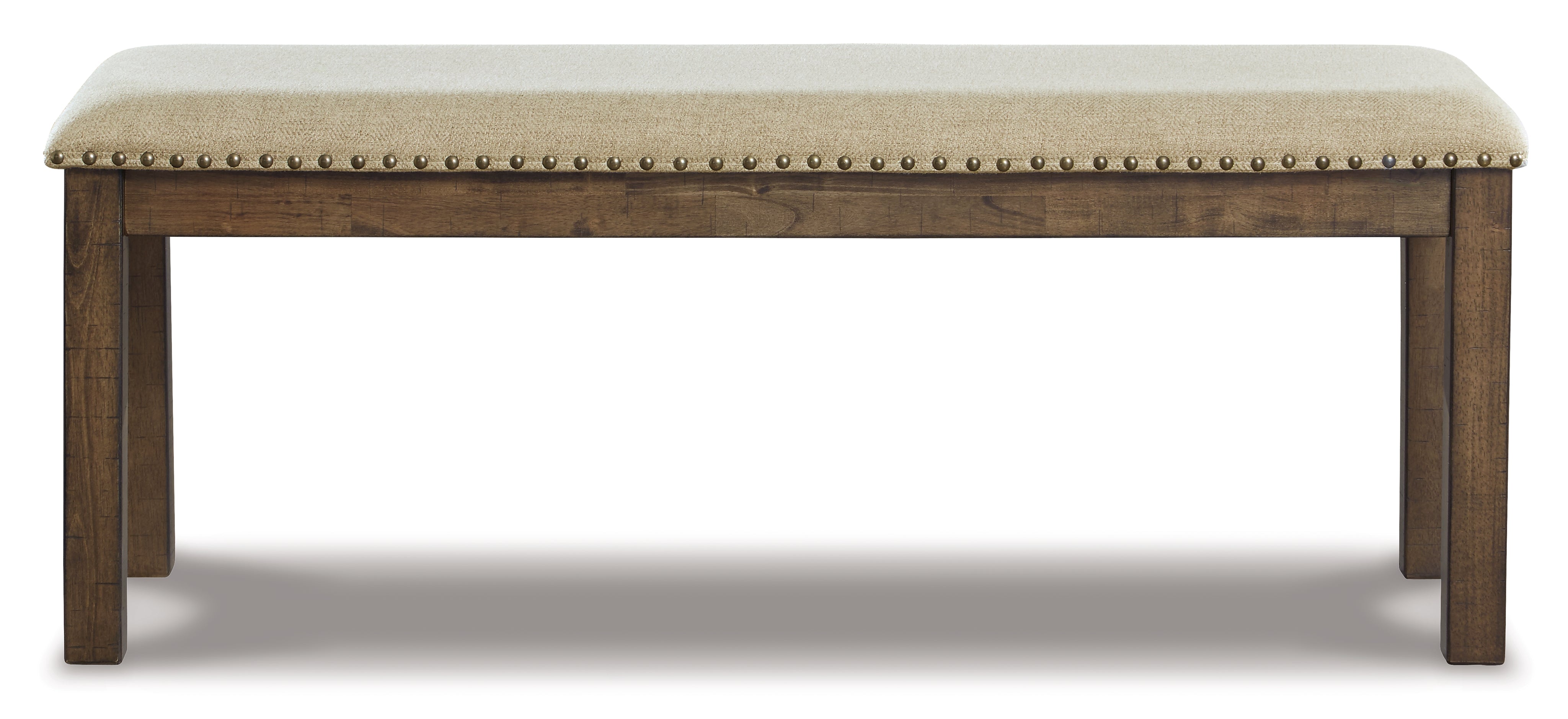 Furniture City Laplace - Ashley Furniture - Moriville Dining Room - Upholstered Bench / Beige - D631-00