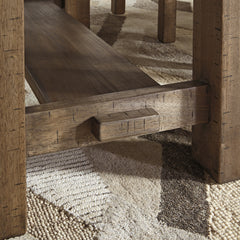 Furniture City Laplace - Ashley Furniture - Moriville Dining Room - RECT Dining Room EXT Table / Grayish Brown - D631-45