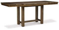 Furniture City Laplace - Ashley Furniture - Moriville Dining Room - RECT Dining Room EXT Table / Grayish Brown - D631-45