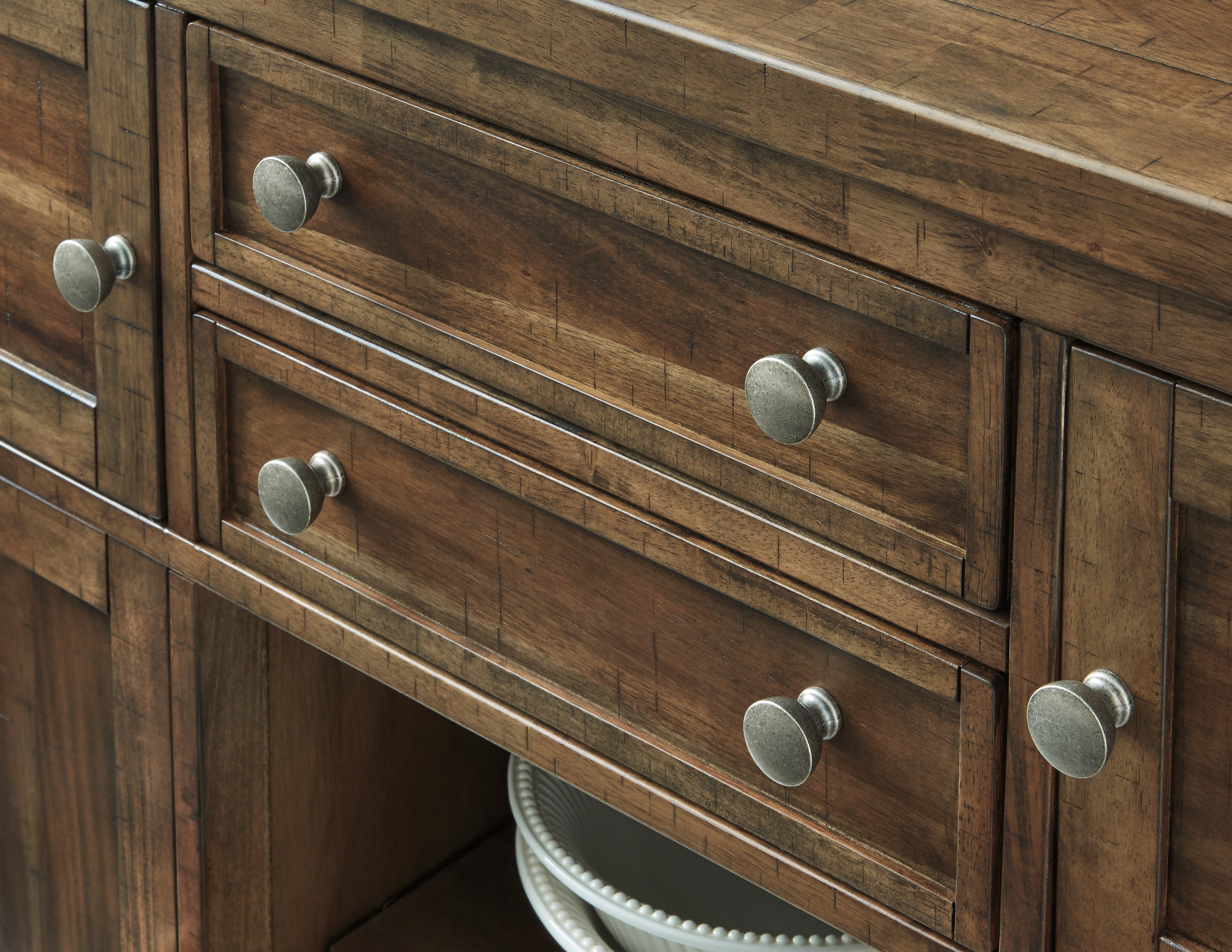Furniture City Laplace - Ashley Furniture - Moriville Dining Room - Dining Room Server / Grayish Brown - D631-60