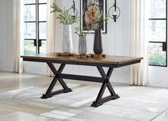 Furniture City Laplace - Ashley Furniture - Wildenauer Dining Room - RECT Dining Room EXT Table - D634-35