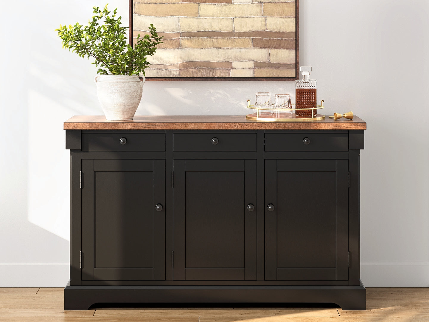 Furniture City Laplace - Ashley Furniture - Wildenauer Dining Room - Dining Room Buffet - D634-80