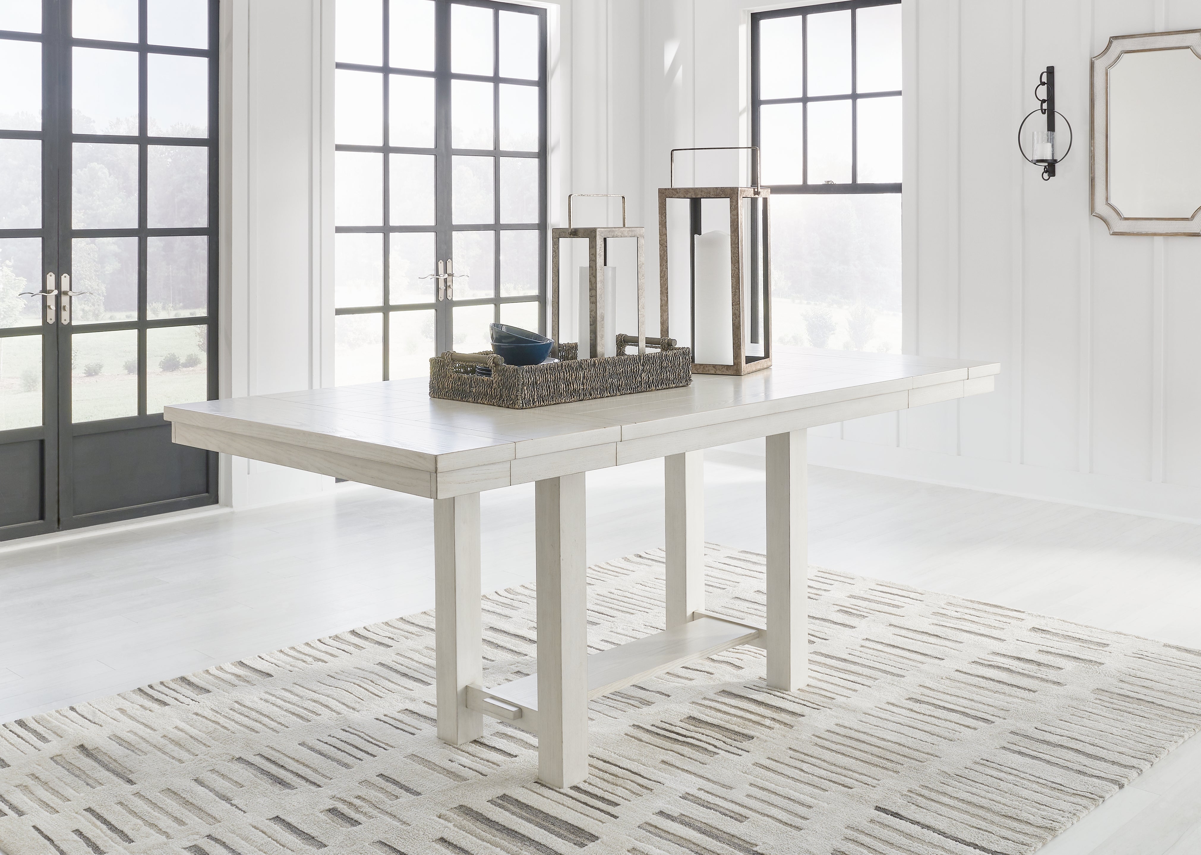 Furniture City Laplace - Ashley Furniture - Robbinsdale Dining Room - RECT DRM Counter EXT Table - D642-32