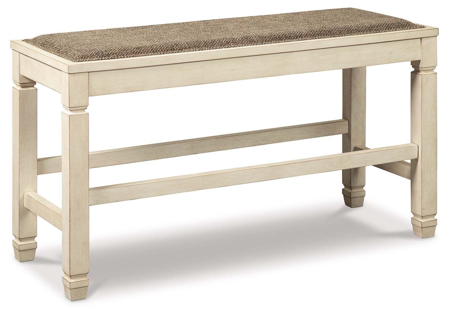 Furniture City Laplace - Ashley Furniture - Bolanburg Dining Room - DBL Counter UPH Bench (1/CN) / Two-tone - D647-09