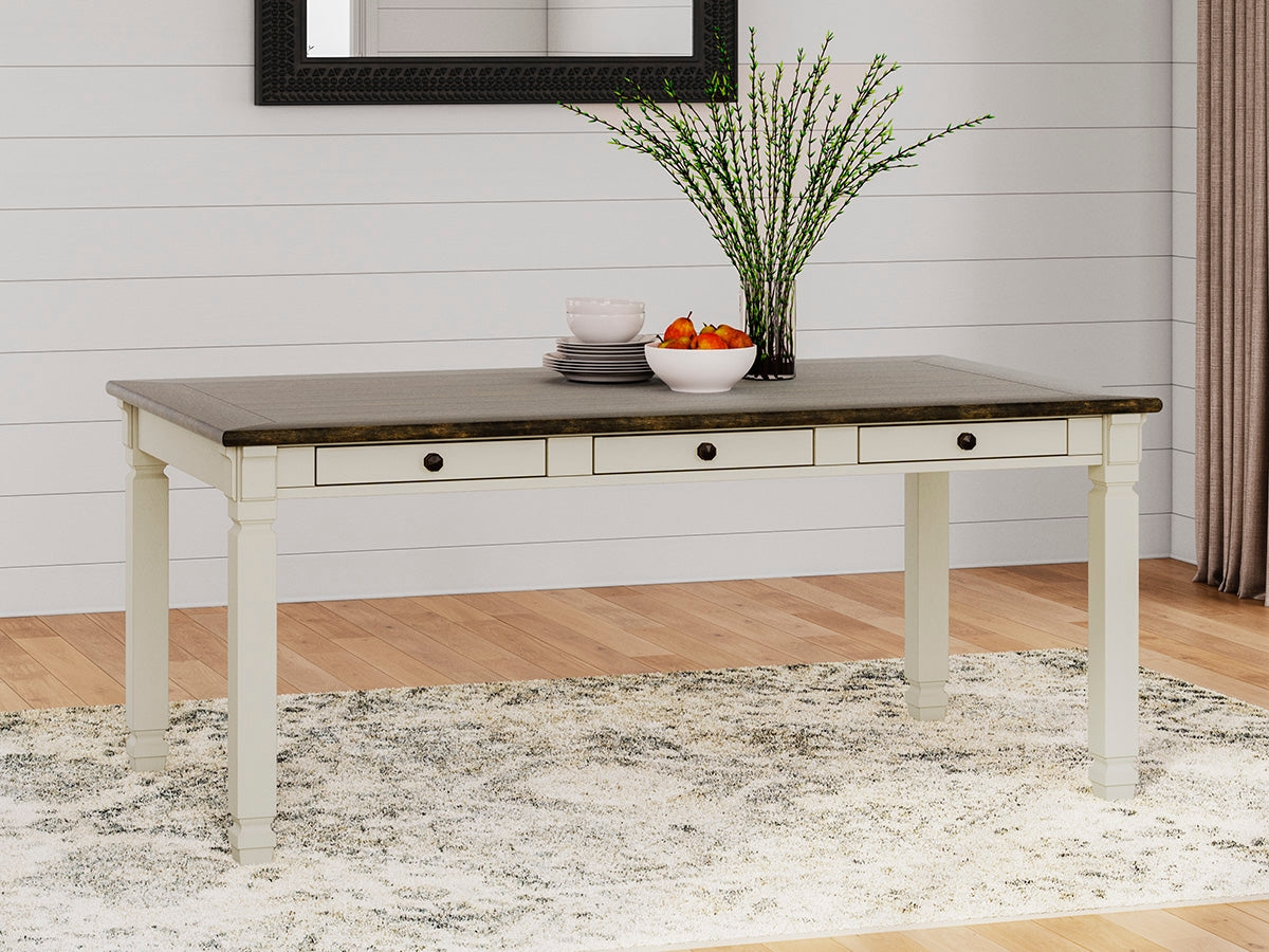 Furniture City Laplace - Ashley Furniture - Bolanburg Dining Room - Extra Large UPH DRM Bench / Two-tone - D647-08
