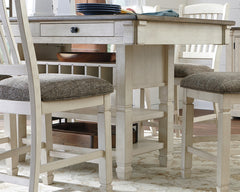 Furniture City Laplace - Ashley Furniture - Bolanburg Dining Room - RECT Dining Room Counter Table / Two-tone - D647-32
