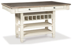 Furniture City Laplace - Ashley Furniture - Bolanburg Dining Room - RECT Dining Room Counter Table / Two-tone - D647-32