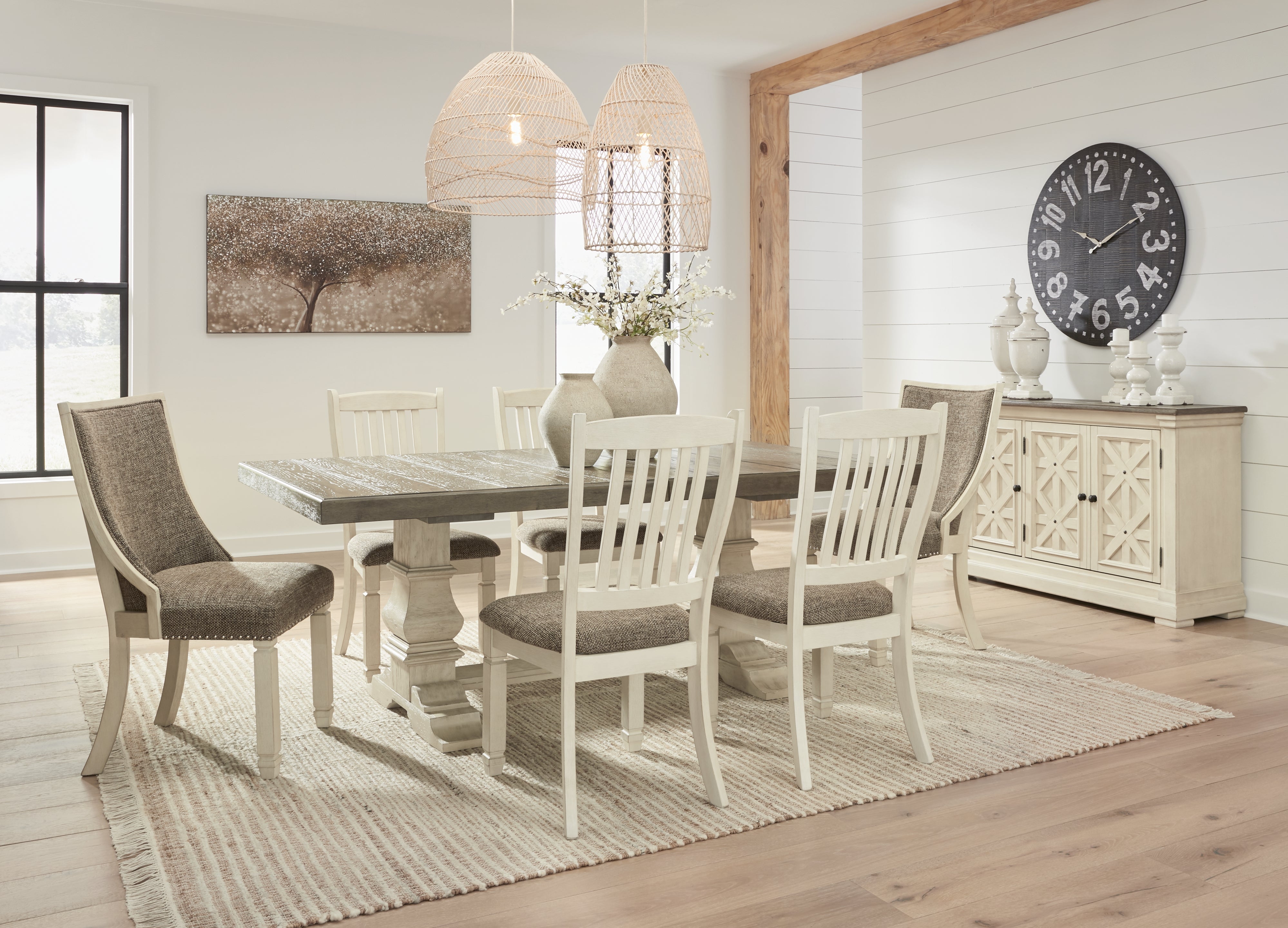 Furniture City Laplace - Ashley Furniture - Bolanburg Dining Room - Extension Dining Table - D647D17