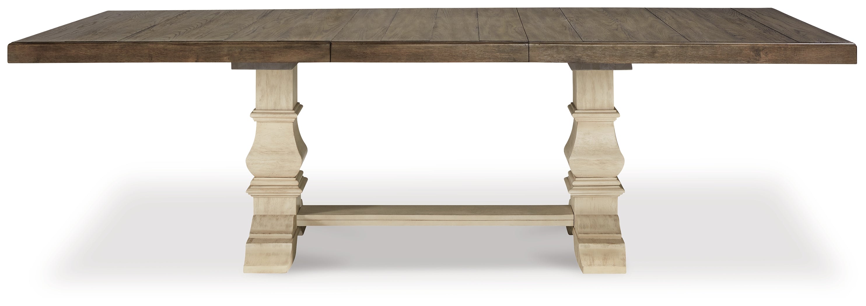 Furniture City Laplace - Ashley Furniture - Bolanburg Dining Room - Extension Dining Table / Antique White - D647D17