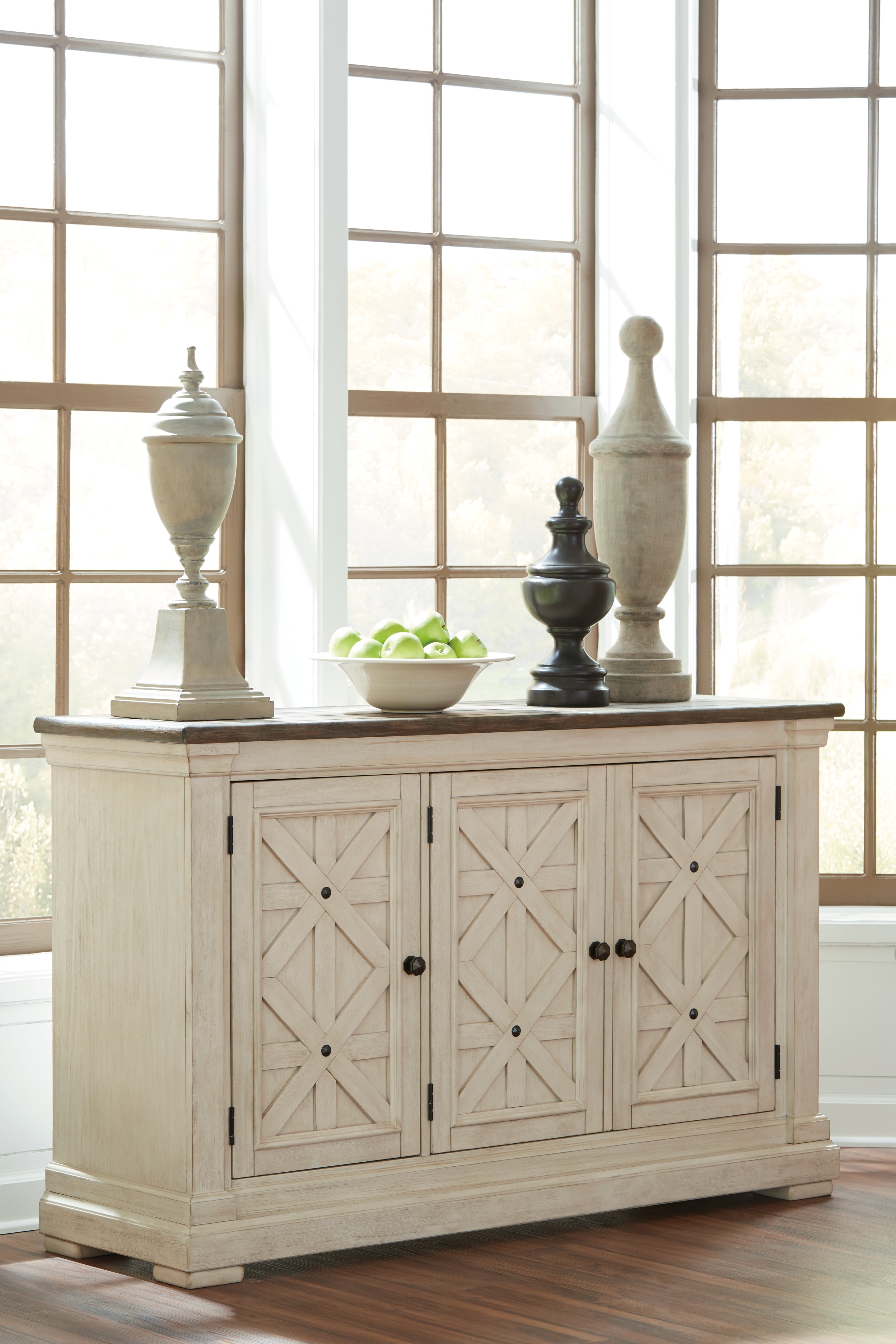 Furniture City Laplace - Ashley Furniture - Bolanburg Dining Room - Dining Room Server / Two-tone - D647-60