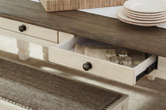 Furniture City Laplace - Ashley Furniture - Bolanburg Dining Room - Extra Large UPH DRM Bench / Two-tone - D647-08