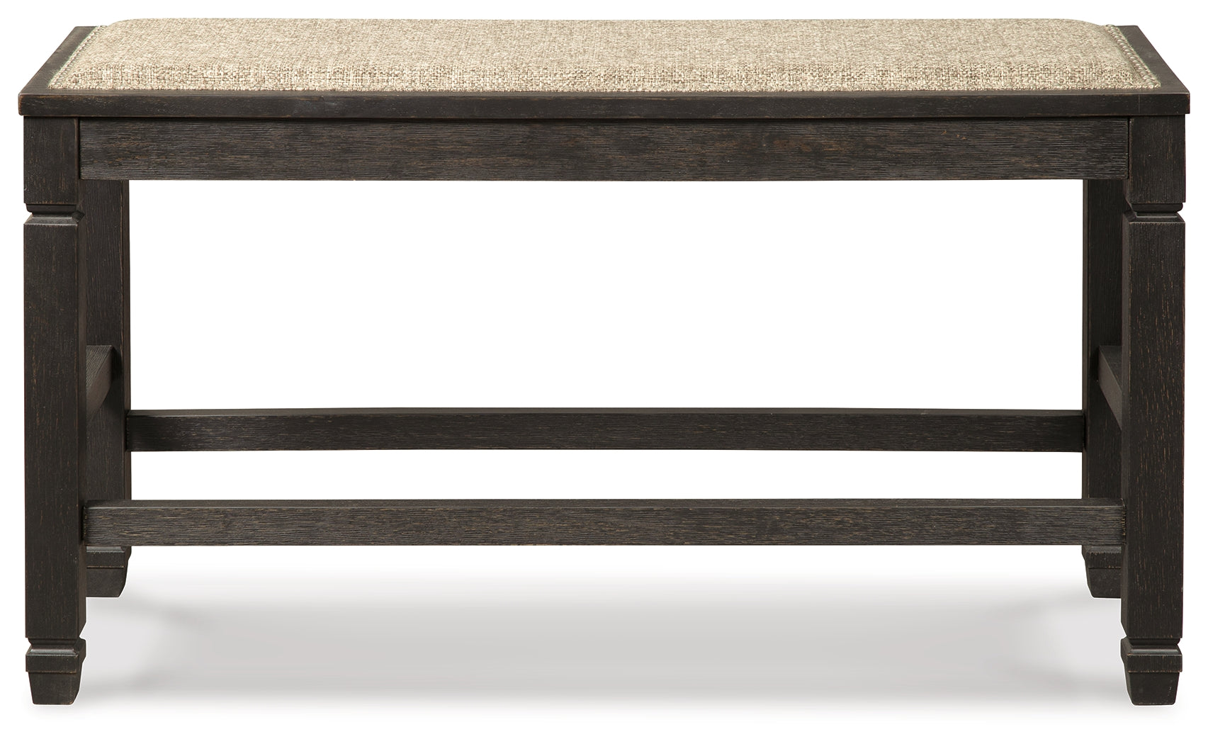 Furniture City Laplace - Ashley Furniture - Tyler Creek Dining Room - DBL Counter UPH Bench (1/CN) / Antique Black - D736-09