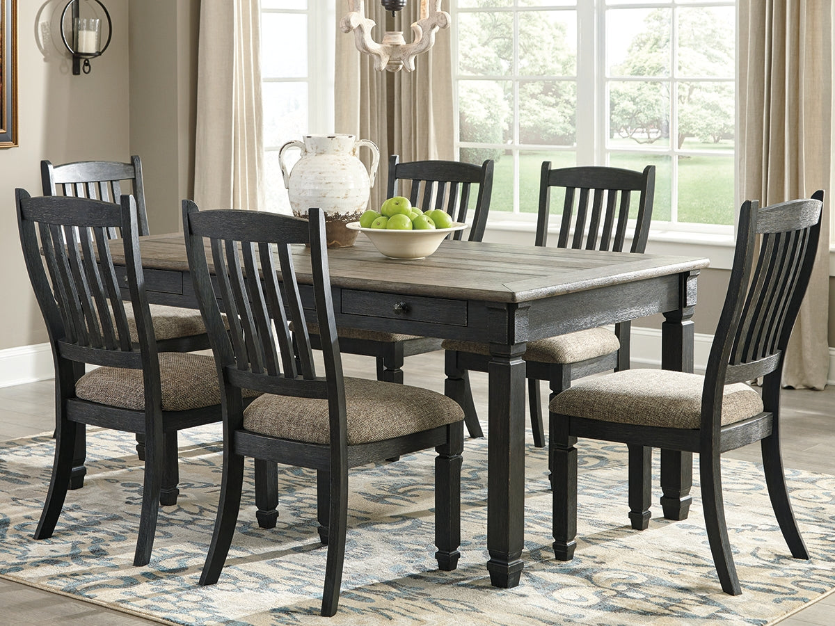 Furniture City Laplace - Ashley Furniture - Tyler Creek Dining Room - Rectangular Dining Room Table / Black/Gray - D736-25