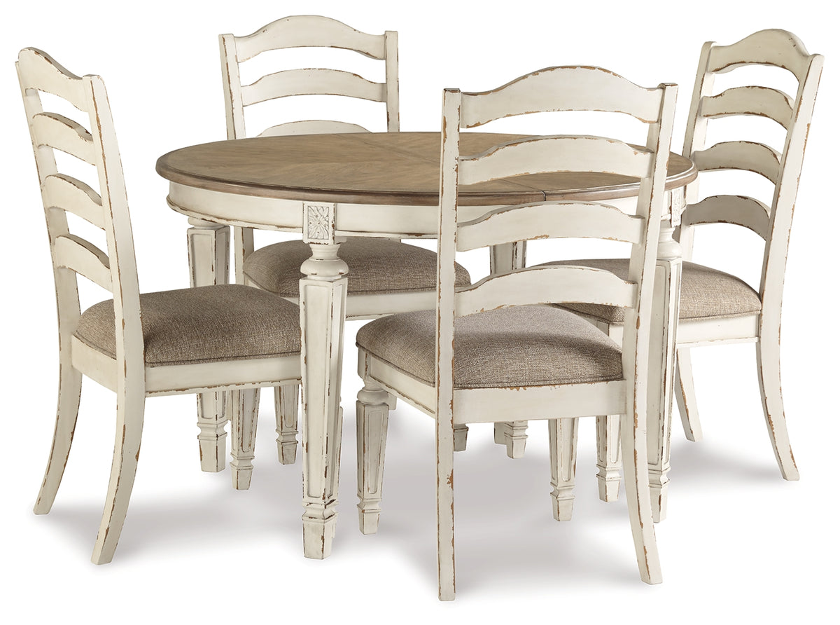 Furniture City Laplace - Ashley Furniture - Realyn Dining Table and 4 Chairs - Dining Table and 4 Chairs - D743D1