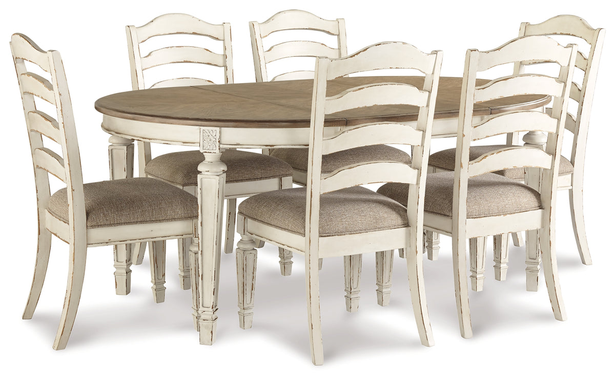 Furniture City Laplace - Ashley Furniture - Realyn Dining Table and 6 Chairs - Dining Table and 6 Chairs - D743D11
