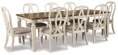 Furniture City Laplace - Ashley Furniture - Realyn Dining Extension Table and 8 Chairs - Dining Extension Table and 8 Chairs - D743D19