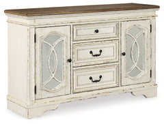 Furniture City Laplace - Ashley Furniture - Realyn Dining Room - RECT Dining Room EXT Table / Chipped White - D743-45