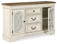 Furniture City Laplace - Ashley Furniture - Realyn Dining Room - RECT Dining Room EXT Table / Chipped White - D743-45