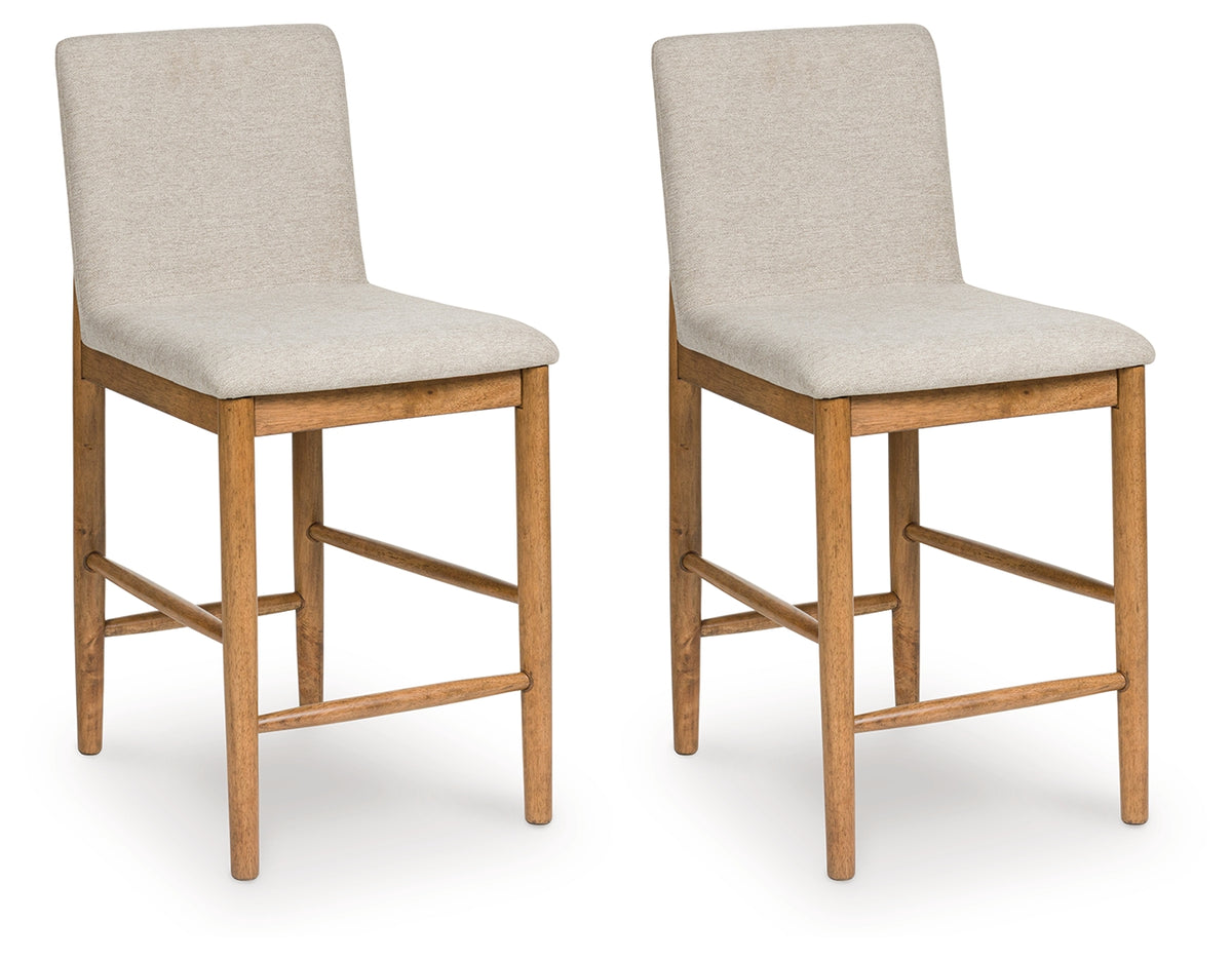 Furniture City Laplace - Ashley Furniture - Isanti Dining Room - Counter Height Barstool (Set of 2) - D752-124X2