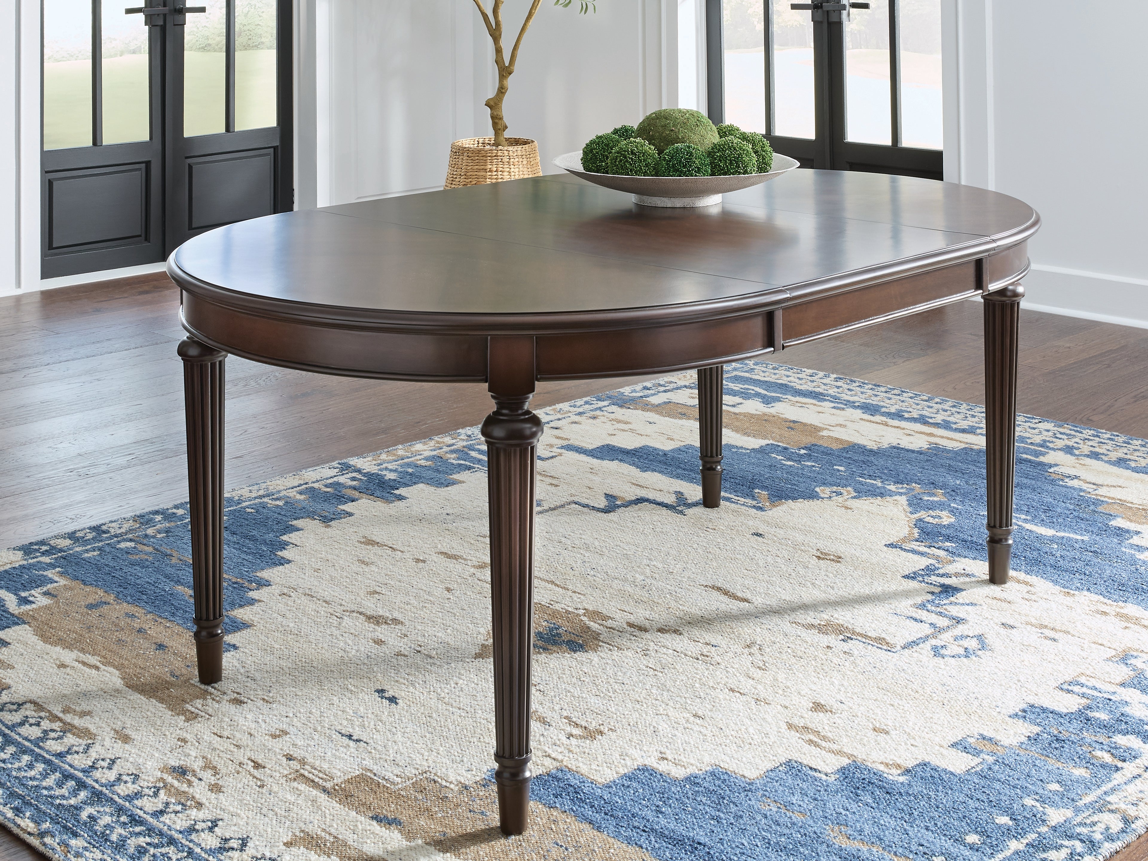 Furniture City Laplace - Ashley Furniture - Lavinton Dining Room - Oval Dining Room EXT Table - D764-35