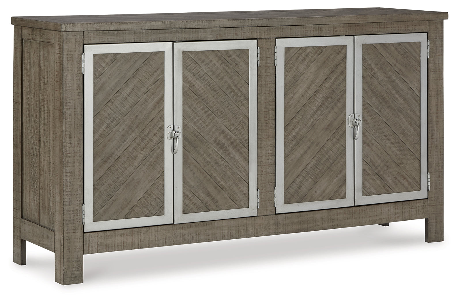 Furniture City Laplace - Ashley Furniture - Krystanza Dining Room - Dining Room Server / Weathered Gray - D766-60