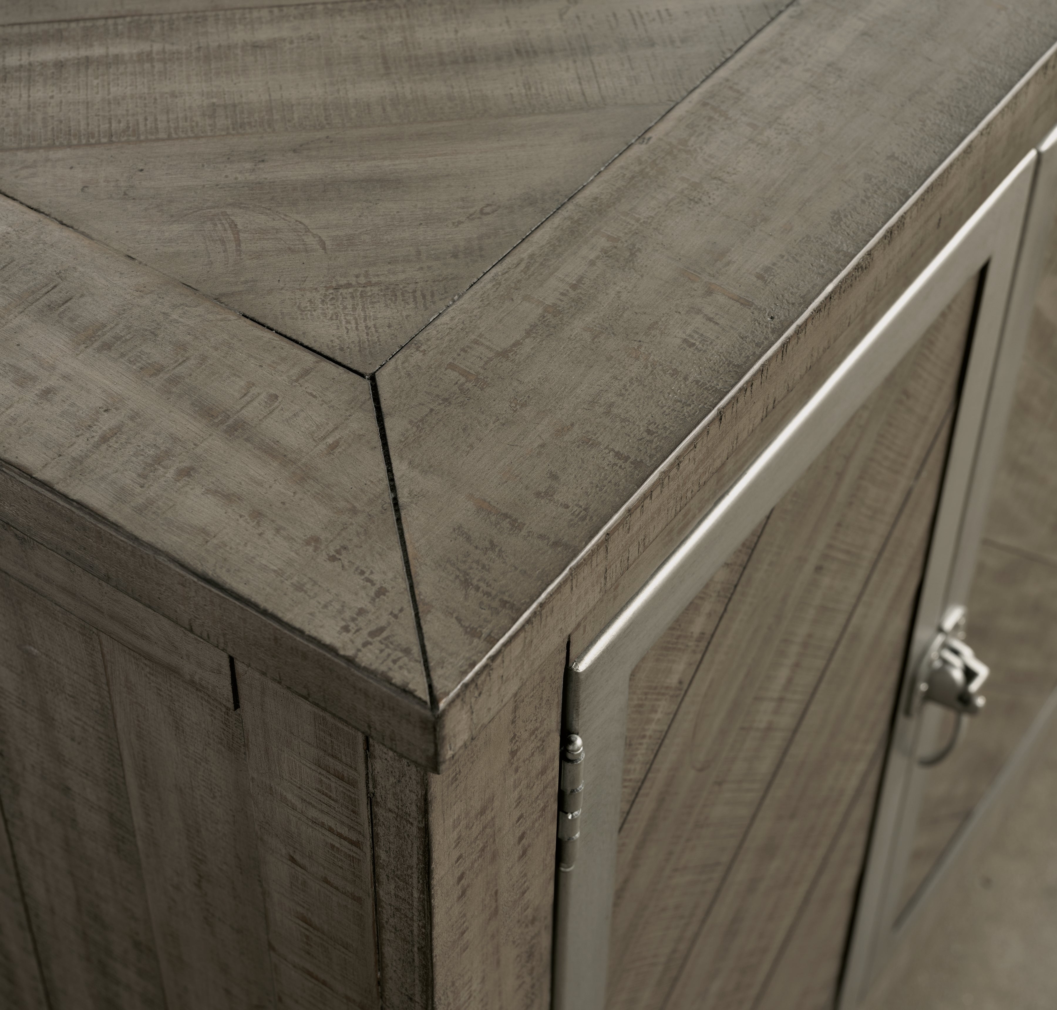 Furniture City Laplace - Ashley Furniture - Krystanza Dining Room - Dining Room Server / Weathered Gray - D766-60