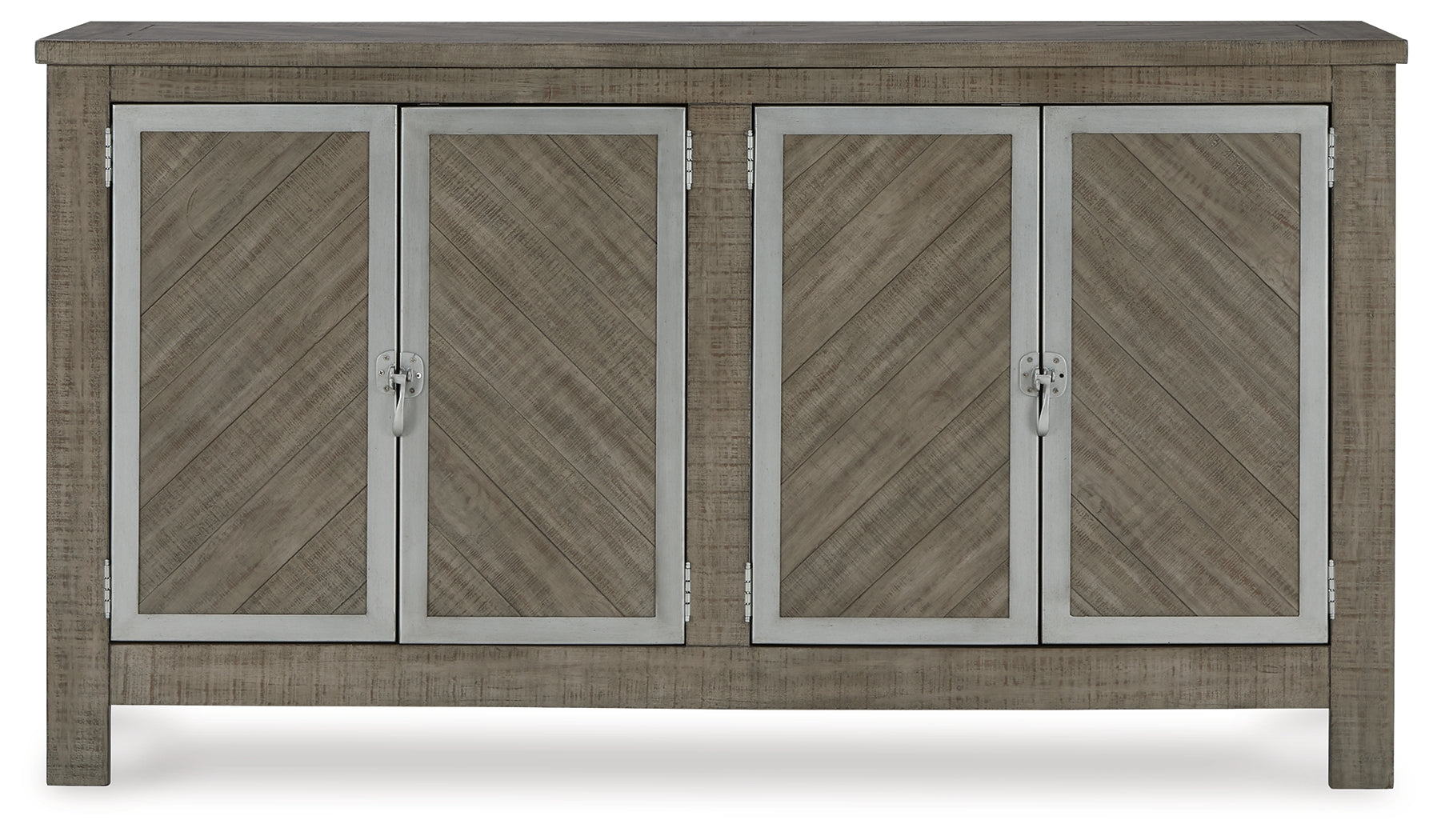 Furniture City Laplace - Ashley Furniture - Krystanza Dining Room - Dining Room Server / Weathered Gray - D766-60