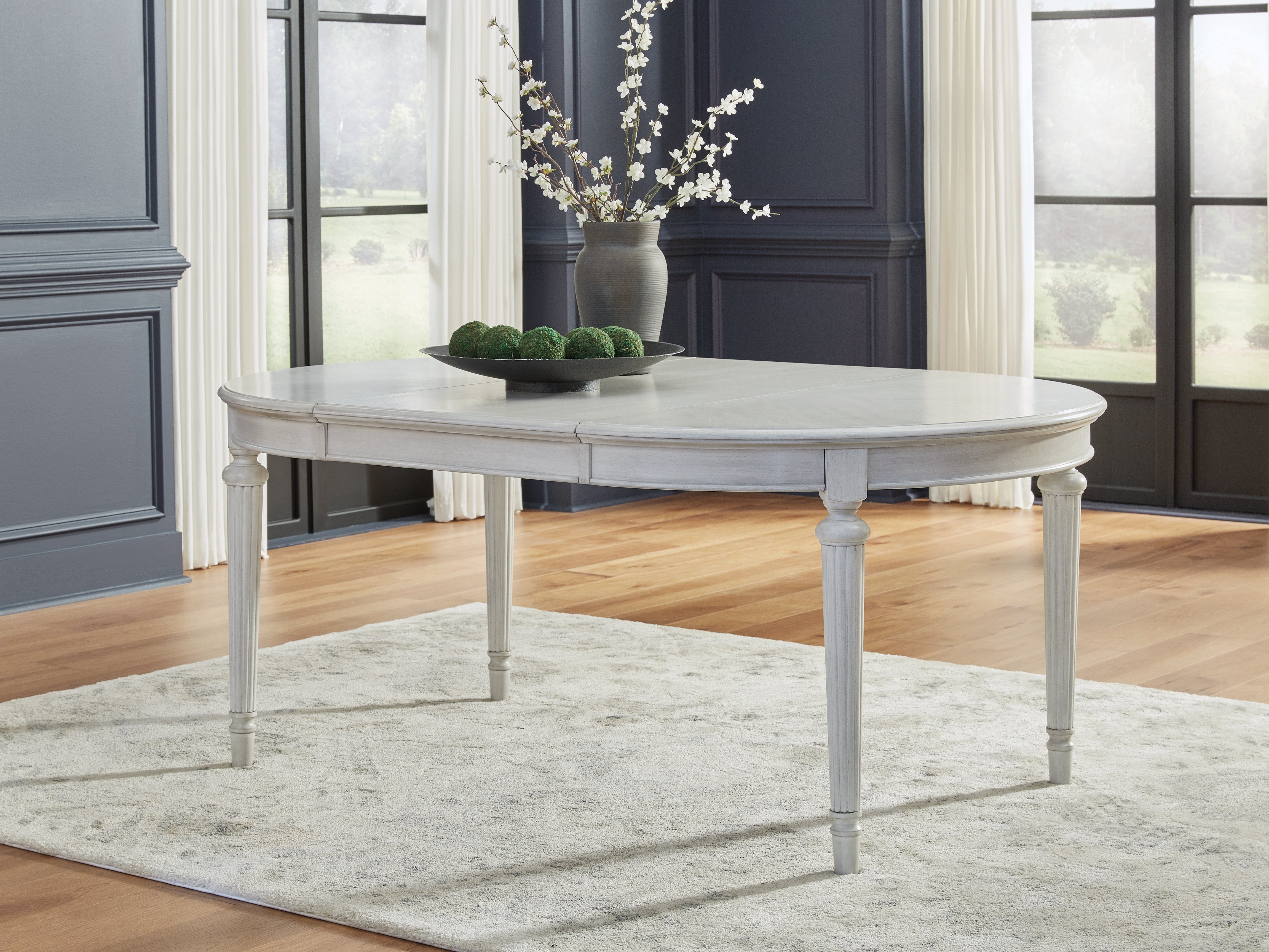 Furniture City Laplace - Ashley Furniture - Montelaine Dining Room - Oval Dining Room EXT Table - D795-35